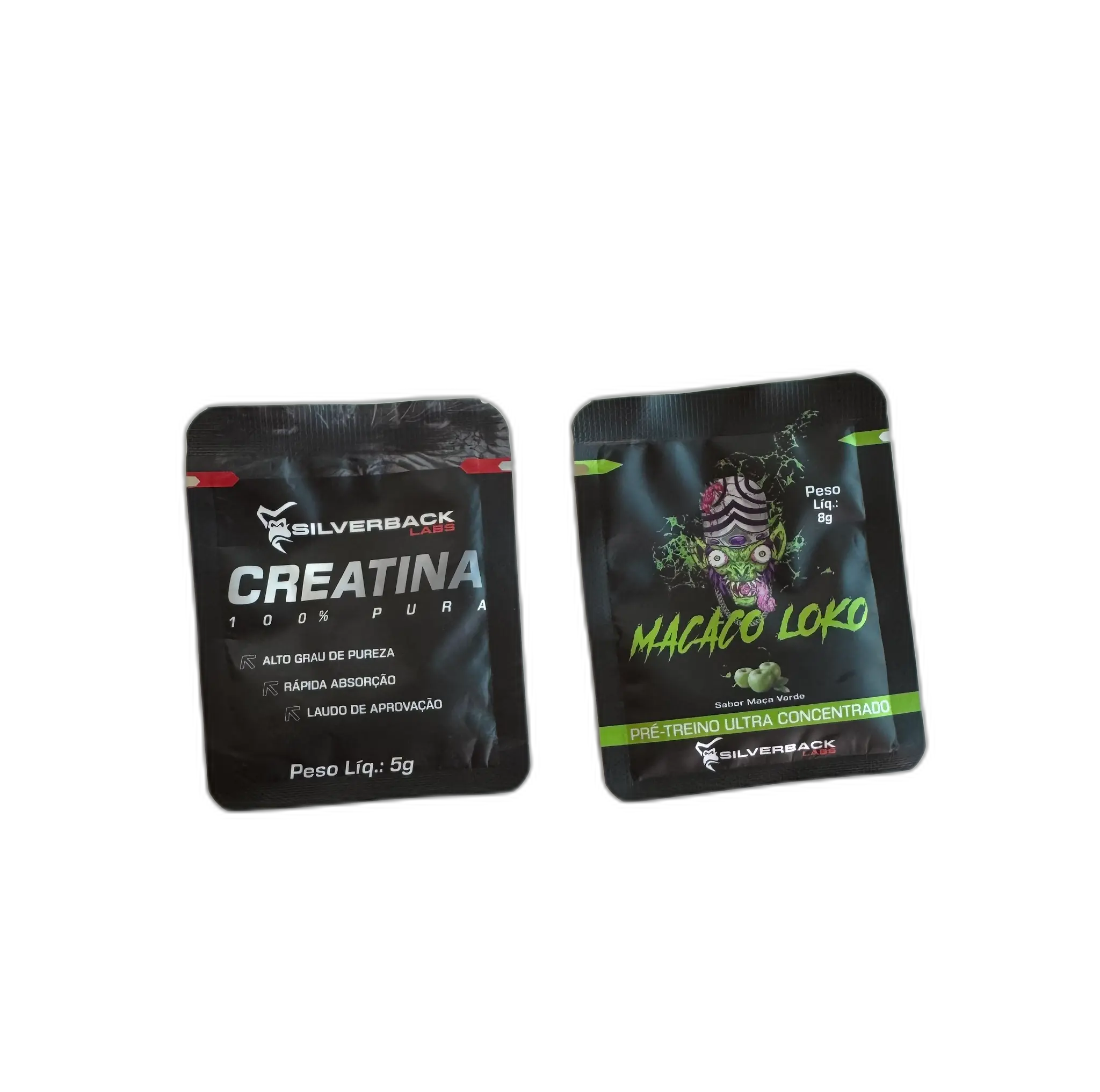 Kit Wild Brutal — 30 Sachês Macaco Loko + 30 Sachês Creatina - 1